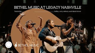 Bethel Music Feat Dante Bowe Cory Asbury and kalley at Legacy Nashville [upl. by Muffin405]