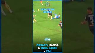 ⚠️ORSATO MANDA A QUEL PAESE IL VAR⚠️❌️La registrazione dalla sala var❌️officialsscnapoli [upl. by Yraeg165]