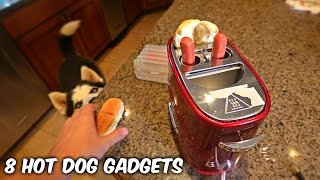 8 Hot Dog Gadgets put to the Test [upl. by Otit424]