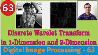 Discrete Wavelet Transform in 1Dimension and 2Dimension amp implementation in MATLAB 1D2D DWT [upl. by Rana]