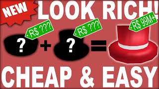 FREE ITEM How to get the RED BANDED BOSS WHITE HAT in ROBLOX Head Accessory [upl. by Pressman124]