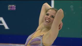 2017 18 Rostelecom Cup Kostner Carolina FS ITA CBC [upl. by Hadias]