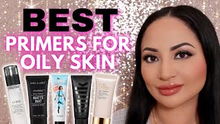 BEST PRIMERS FOR OILY SKIN  SMOOTHS PORES amp CONTROLS OIL FOR LONG LASTING MAKEUP [upl. by Ojimmas]