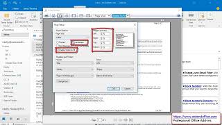 How to print emails without cutting off on the side in Outlook [upl. by Naimad]