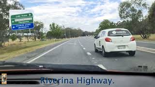 East Albury to Thurgoona Industrial Estate NSW Australia 2640 19th December 2023 [upl. by Arukas]