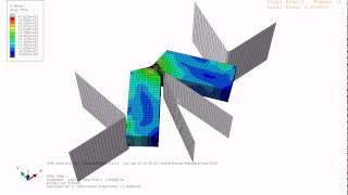 Charpy impact test Abaqus [upl. by Anatolio]