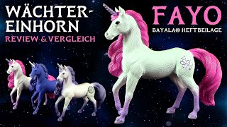 Schleich ® Bayala  Wächter Einhorn Fayo  Limited Edition 2024 Neuheit  New  Review amp Vergleich [upl. by Anires]