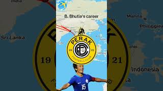 Bhaichung Bhutias career🇮🇳 [upl. by Eelac]