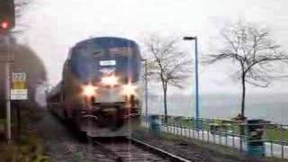 Amtrak Cascades 510 with 2 P42DCs 88 leading and 169 [upl. by Elaine]