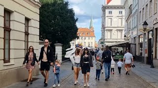 4K walking tour in Poland  Old Town Bydgoszcz [upl. by Kristina]