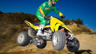 2009 Suzuki QuadRacer LTR450 ATV Review [upl. by Gnues700]