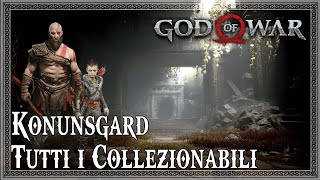 God of War ITA  Konunsgard  Tutti i collezionabili 100 [upl. by Innus448]