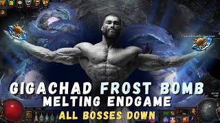 Gigachad Frost Bomb MELTING ENDGAME  Fullscreen Explosions POE 321 [upl. by Asenab]