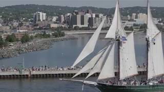 Tall Ships Parade of Sail  Duluth  08112019 [upl. by Anewor]