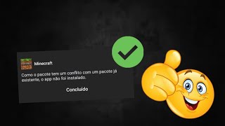 Como Ressolver o problema quotcomo o pacote tem um conflito com um pacote já existentequot Rápido e fácil [upl. by Bello]