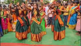 Amma bhavani song dance performance by padakal girls [upl. by Enajaras898]