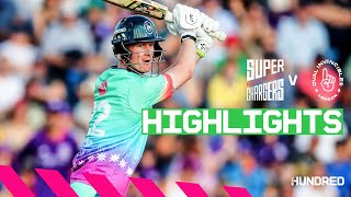 HighScoring Drama  Highlights  Northern Superchargers v Oval Invincibles  The Hundred 2023 [upl. by Ees595]