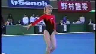 Lyudmila Stovchataya  1992 Chunichi Cup  FX 3 [upl. by Dviad]