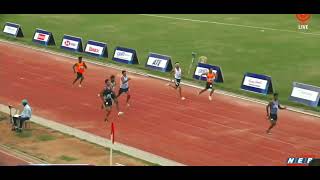 rince josef from kerala 400m 4646 athlete indiaathletics grandprix indiaathletics [upl. by Delainey]