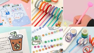 Diy Stationery 🌈 How to make stationery  back to school supplies [upl. by Ajup]