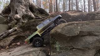 RC Crawler New Trail At Forrest Hill Park In Richmond VA Reedy Creek [upl. by Nosydam]