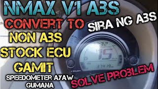 nmax abs convert to non abs stock ECU lang ginamit solve problem [upl. by Dyob965]