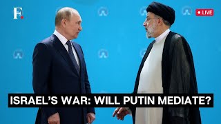 LIVE Russian President Vladimir Putin Hosts Iranian President Ebrahim Raisi  IsraelHamas War [upl. by Hu]