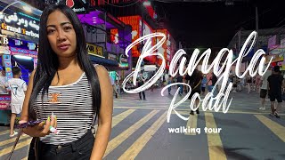 Bangla road today a lot of hot ladies thailand phuket travel patong banglaroad travel [upl. by Aytac]