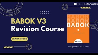 BABOK V3 Revision Course  BABOK guide version 3  Techcanvass [upl. by Tyree456]