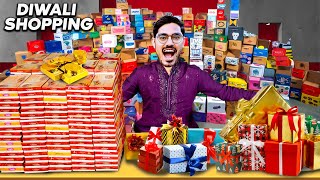 Diwali Shopping Worth ₹100000🔥  इतनी चीज़ें ख़रीद ली की सबको मजा आ गया  Crazy XYZ [upl. by Adnimra]