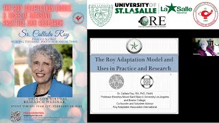 USLS College of Nursing Webinar quotThe Roy Adaptation Model amp Uses in Nursing Practice and Researchquot [upl. by Putscher]