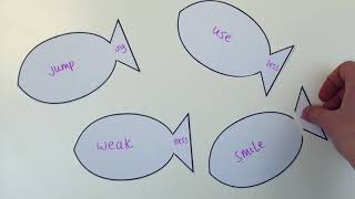 Make Paper Suffishes To Learn About Suffixes and Spelling in KS2 [upl. by Enillebyam]