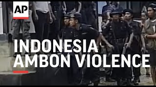 INDONESIA AMBON VIOLENCE [upl. by Fante]