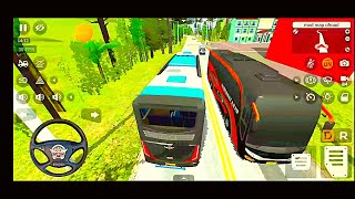 Bus Game Bus Simulator Bus Simulator Indonesia Gameplay Volvo Bus Game IDBS Studio Game [upl. by Nyladnek458]