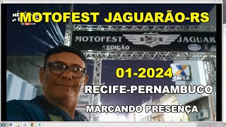 JAGUARÃO MOTOFEST JANEIRO 2024 [upl. by Zeret]