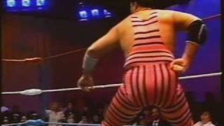 Doug Gilbert vs Brian Christopher  USWA Heavyweight Title Match 1795 [upl. by Kylah331]