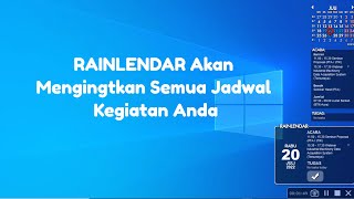 Aplikasi Rainlendar Selalu Setia Mengingatkan Semua Acara Anda [upl. by Ellenuahs662]