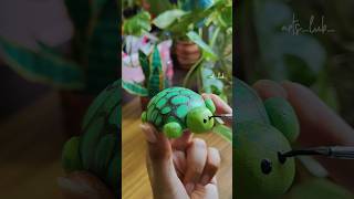 Home made clay tortoise 🐢💕 craftideas diy diydecor easy explore clay subscribeformore [upl. by Swaine]