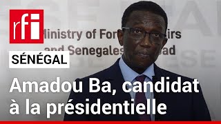 Présidentielle au Sénégal  Amadou Ba choisi pour représenter la majorité • RFI [upl. by Fruma302]