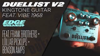 Kingtone Duellist v2  Guitar Pedal Demo [upl. by Alasdair]