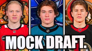 POSTWORLD JUNIORS 2024 NHL MOCK DRAFT Top 16 [upl. by Gershom531]