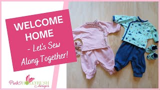 Welcome Home Baby Layette Sewing Pattern [upl. by Konyn997]