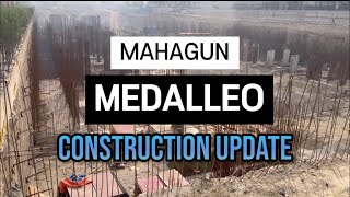 Mahagun Medalleo  Current Status  Sector 107 Noida mahagunmedalleo bricksbybricks noida [upl. by Arihsa]