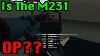 Roblox Phantom Forces  The M231 Is OP [upl. by Lancey]