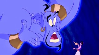 Aladdin Clip  Genies Rules For Wishes [upl. by Antipus]