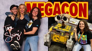 VLOG Megacon Orlando 2023 Our FIRST TIME at Megacon  Tara Strong the Tardis amp WallE  megacon [upl. by Porte]