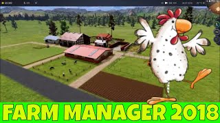 FARM MANAGER 2018 Die Fortpflanzung der Hühner Invasion im Hühnerstall 34 Lets Play FM18 Deutsch PC [upl. by Albin]