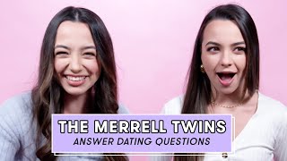 The Merrell Twins Give the BEST Dating Advice to Fans  Dating Questions [upl. by Dittman287]