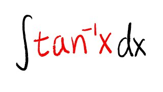 Integral of tan1x [upl. by Job205]