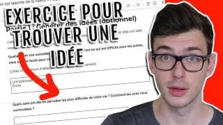 Comment trouver une idée de business rentable  Faites cet exercice [upl. by Odrareve871]